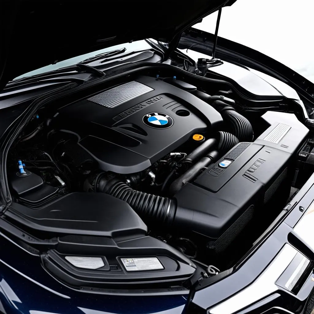 bmw engine bay